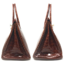 Load image into Gallery viewer, Birkin 35cm Brown Crocodile
