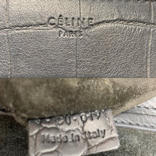 Load image into Gallery viewer, Celine Black Croc