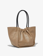 Load image into Gallery viewer, Ruched L Tote - Smooth Calf