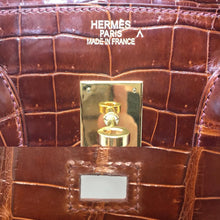 Load image into Gallery viewer, Birkin 35cm Brown Crocodile 
